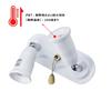 Okuchodo 2-Way Splitter Socket Pendant Light Socket E26 Base No Installation Required Ceiling Light Fixture Light Bulb with Night Light Socket Pull