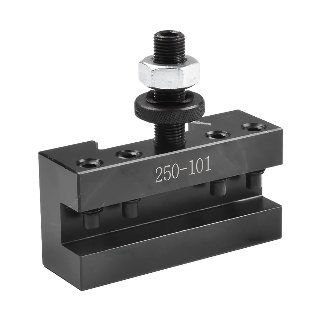 Black Quick And Easy Installation CNC Lathe Tool Post Holder Lathe Swing Up To Suitable For Various Operations