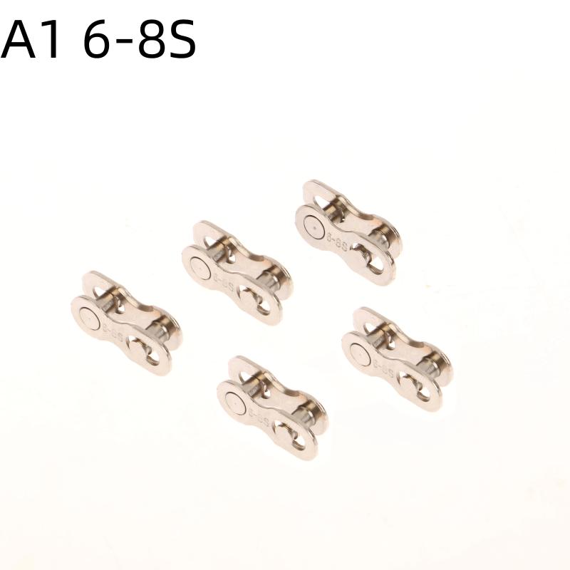 5 Paar 6-8/9/10/11/12-fach Fahrradkettenverbinder Schloss Kettenglied Schnellverschluss Rennrad Schnalle Gelenkschnalle Master Radsportteile