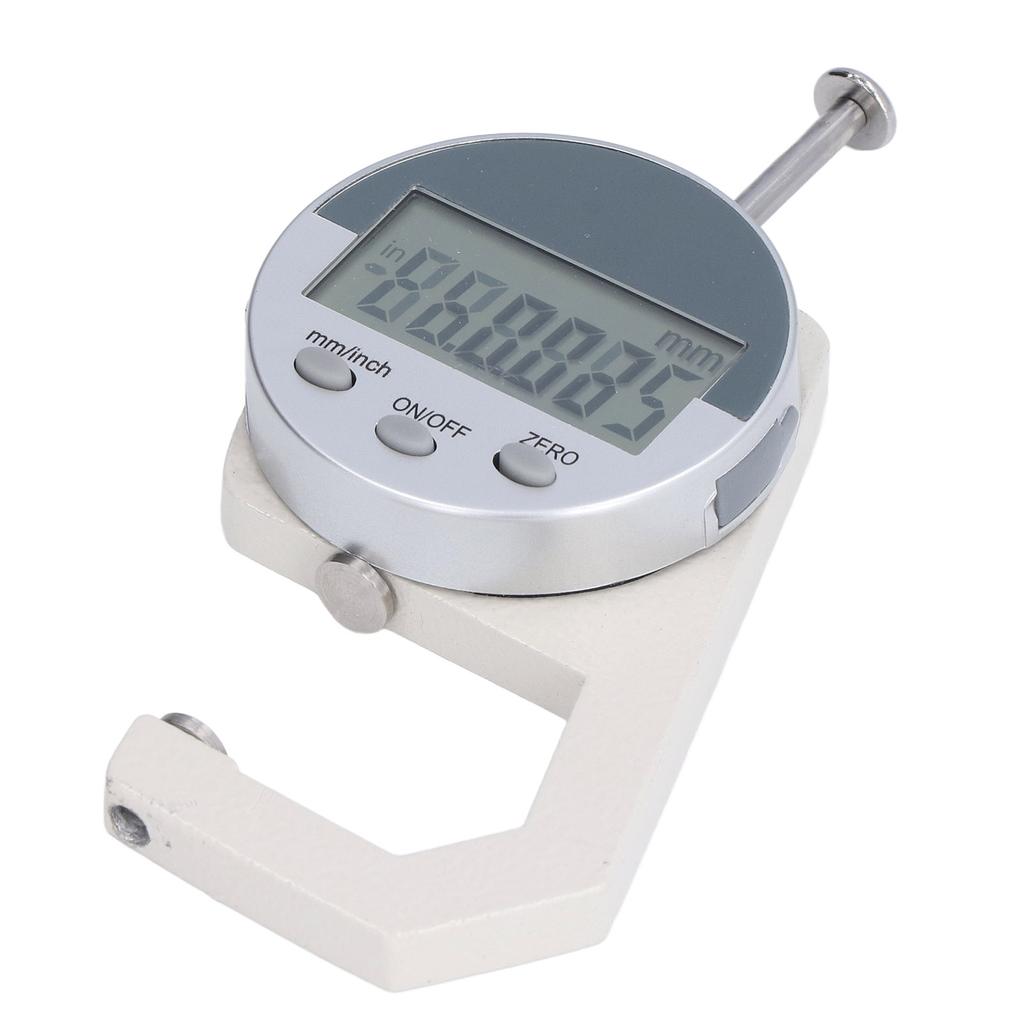 Thickness Meter Mini Portable LED Display 0 To 25.4mm Multifunctional Digital Thickness Gauge for