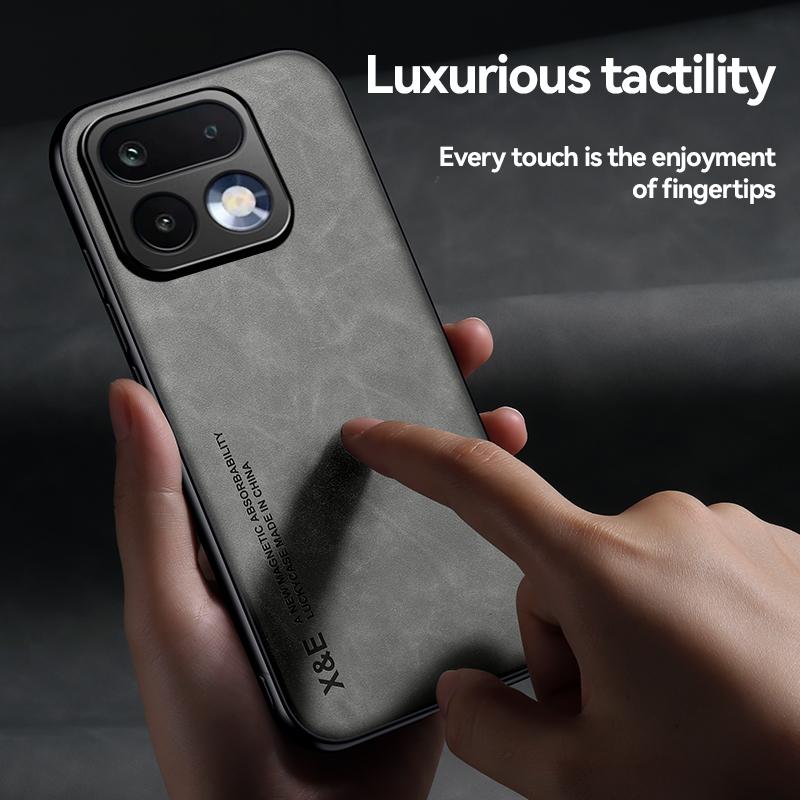 For Realme 16 15 14 Pro Plus 14T Light Luxury Sheepskin Magnetic Phone Case For Realme GT8 GT7 C85 Pro C75 GT6 GT6T GT7T