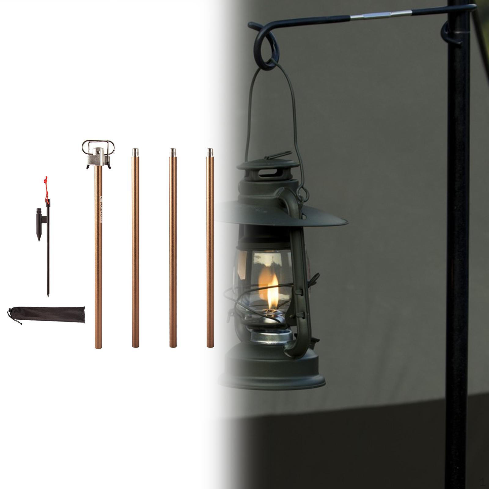 

Кемпинговый фонарь, подставка для лампы, складной держатель, портативный практичный шест кофейный