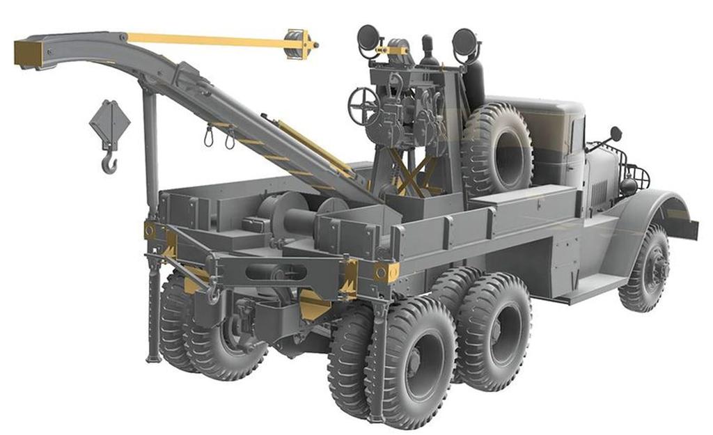 Thunder Model Escala 1/35 Série M1000 Ward-La France Americana Caminhão Pesado de Reboque, Modelo 1943, Kit de Modelo de Plástico TB35012 (Veículo militar)