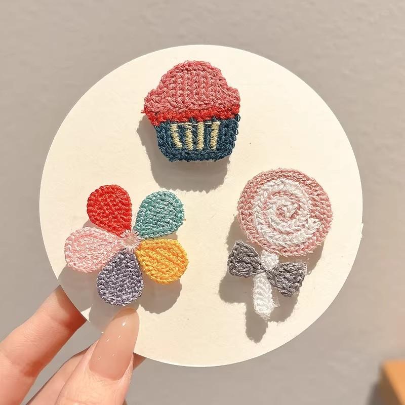 3-9pcs Hair Accessories Hairpins Hair-friendly Velcro Broken Hair Tidying Fragmented Hair Girl Magic Tape Cute Children Delicate Jewelry