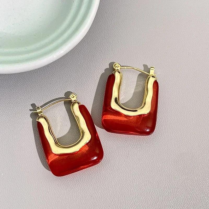 Vintage Bohemia Turquoise Cowboy Hat Boots Horse Earrings for Women Trendy Exaggerate Earring Party Wedding Jewelry Gift