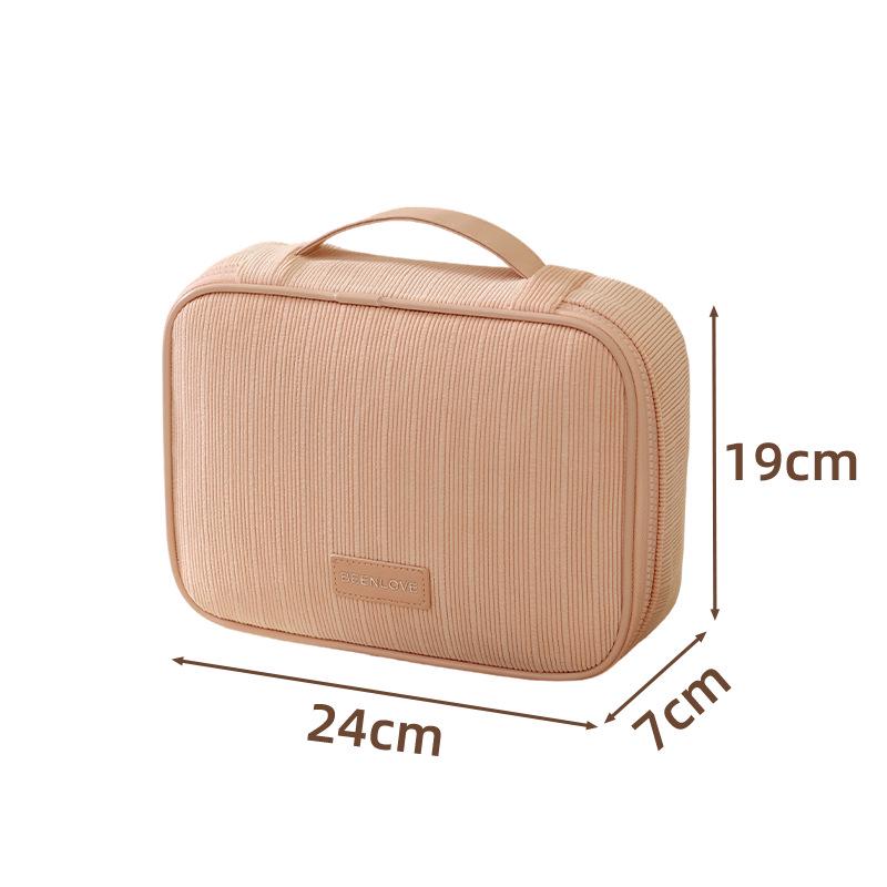 Large Capacity Travel Makeup & Toiletry Organizer Bag