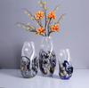 Glass Vase Flower Vase Colored Glass Gradient Hydroponics Terrarium Floral Arrangement Accessories Home Decoration Accessories