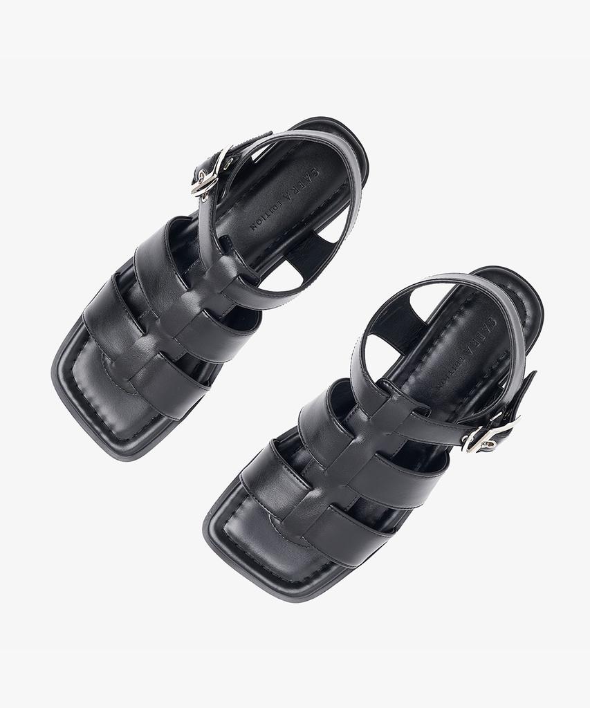 Saera Edition Modern Square Toe Fisherman Strap Sandals O56S257