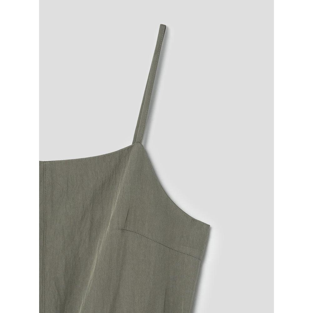 8SECONDS Layered Pleated Dress Khaki (354871Jq1H)