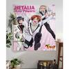 Anime Cartoon Hetalia Axis Powers Colorful Tapestry Wall Hanging Bohemian Wall Tapestries Mandala Wall Hanging Sheets