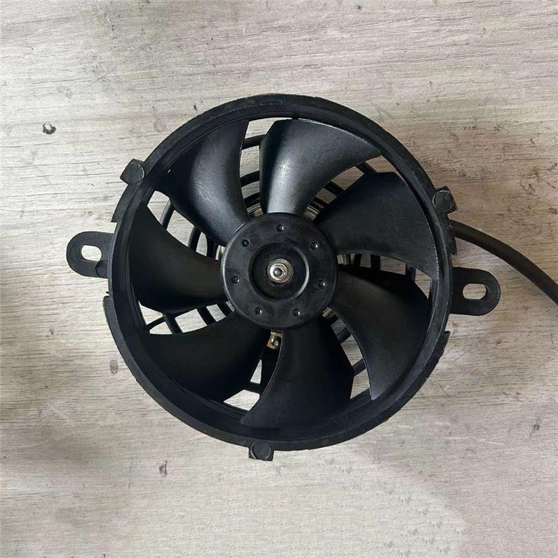 A77E-Motorcycle Engine Cooler 5 Inch 12V Electric Radiator Fan Oil Cooler For Honda Kawasaki ATV Accessories