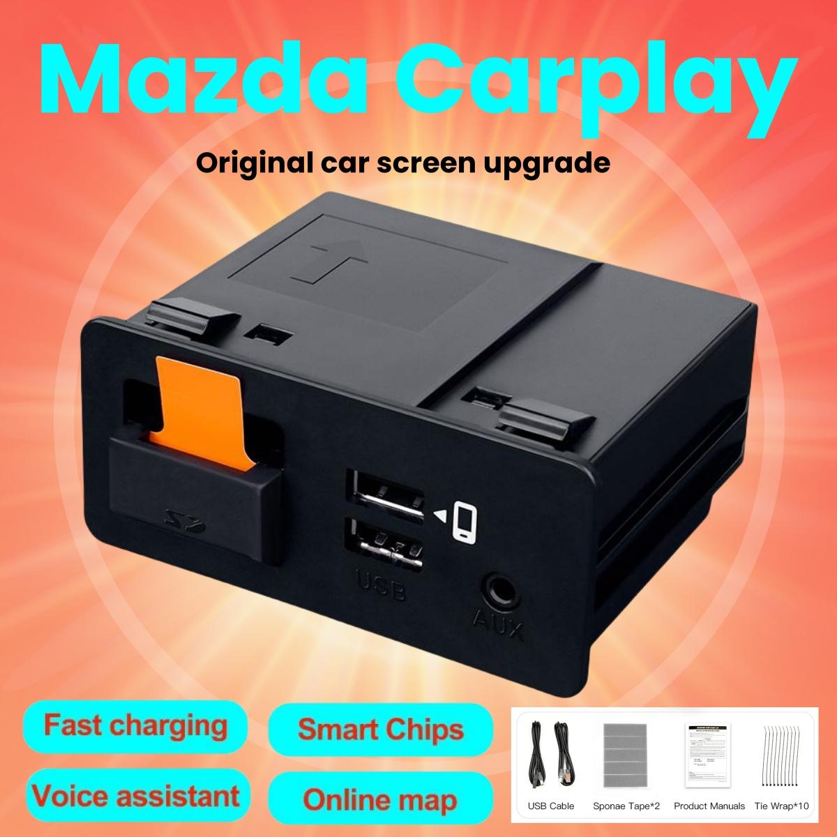 

Новое обновление CarPlay Android Auto USB Hub OEM для модификации Mazda 3 2 6 CX3 CX5 CX8 CX9 MX5 Оригинальное радио TK78669U0C Carplay Kit чёрный