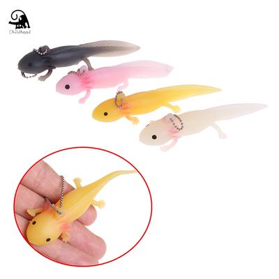 Grappige Sleutelhanger Antistress Squishy Simulatie Vis Relif Stress Knijpspeelgoed Kinderspeelgoed Cadeaus
