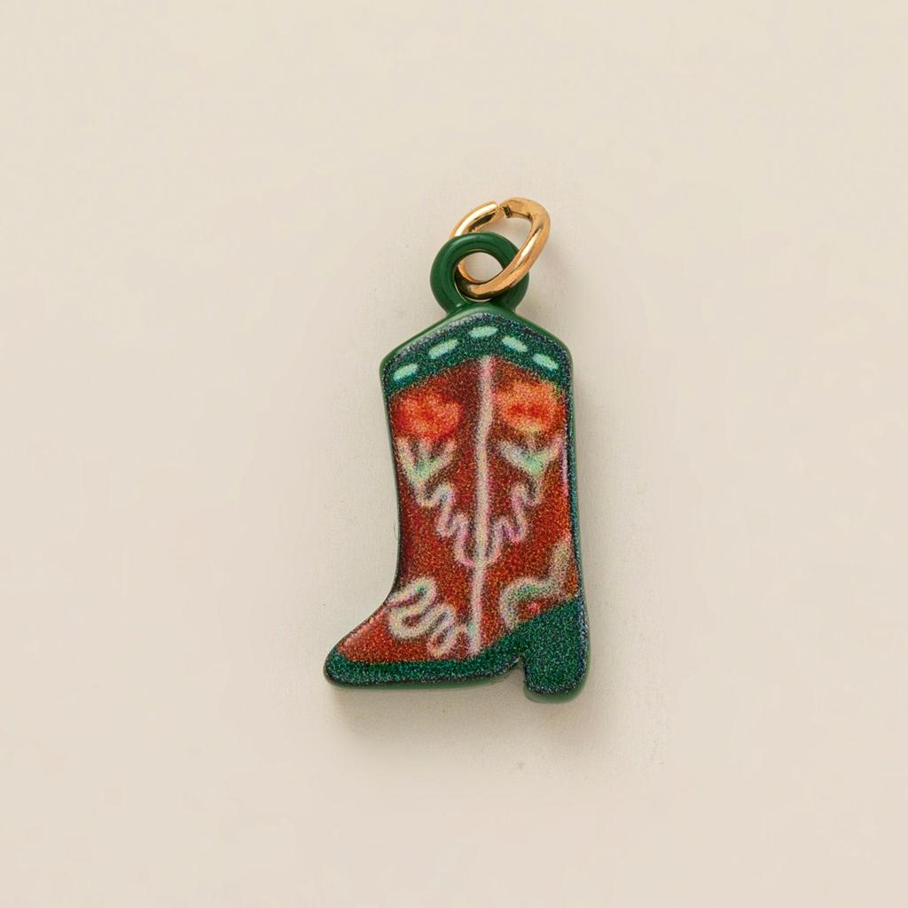 Ceramic Crab, Lobster & Four-Leaf Clover Floral Copper-Plated DIY Jewelry Parts