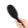 Matte Finish Boar Bristle Hair Brush Nylon Teeth Hair Extension Brush for Women Cushion Brush Hair Styling Smoothing Detangling