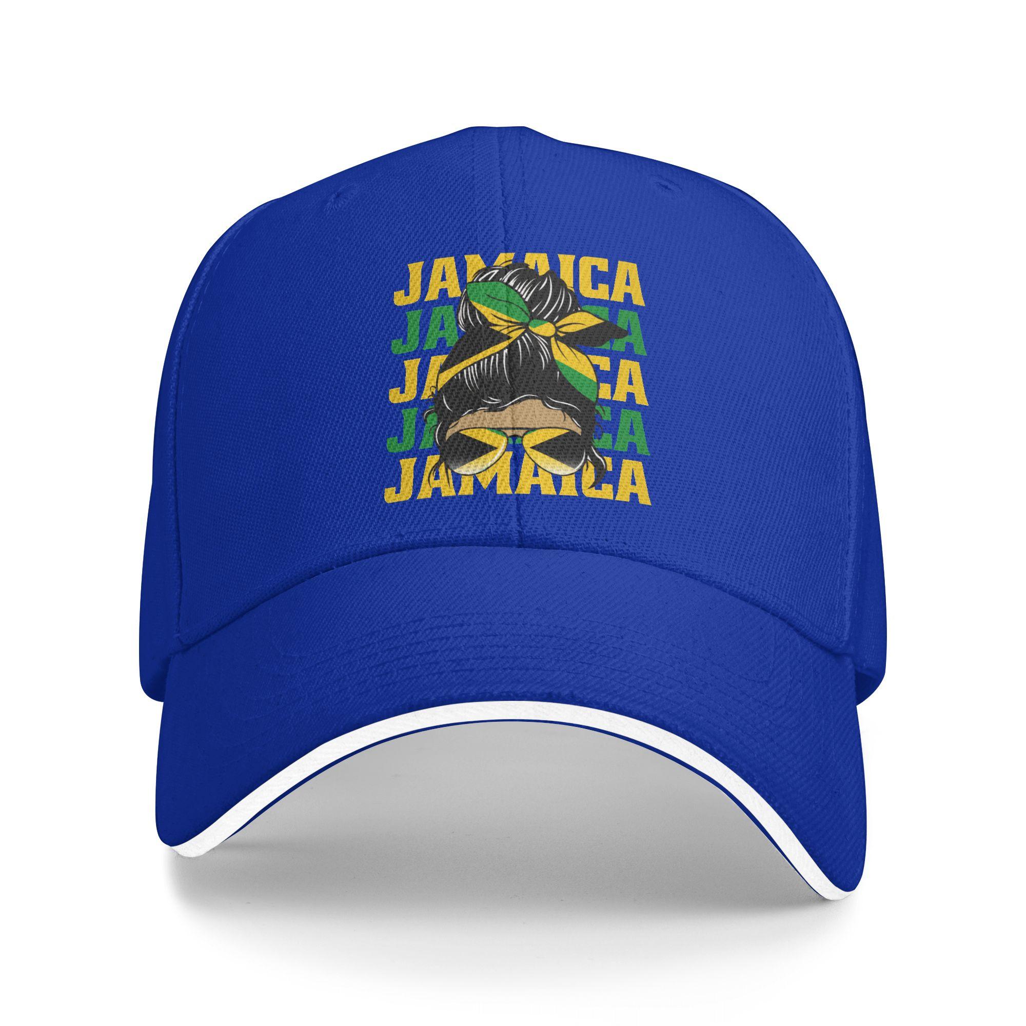 

Jamaica Girl Baseball Cap Casual Trucker Hat Summer Men Adult Hunting Camping Baseball Caps As Picture синий