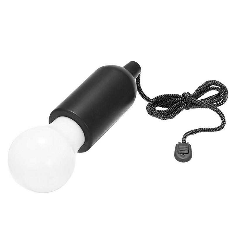 Red Blue Green Black White Orange Yellow Pink Pull Cord Camping Light Led Outdoor Camp Lamp