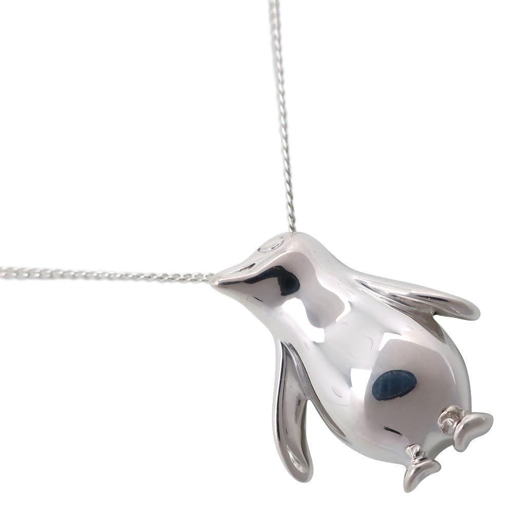 

TIFFANY&Co. Penguin Necklace Silver925 4.9g Women Used