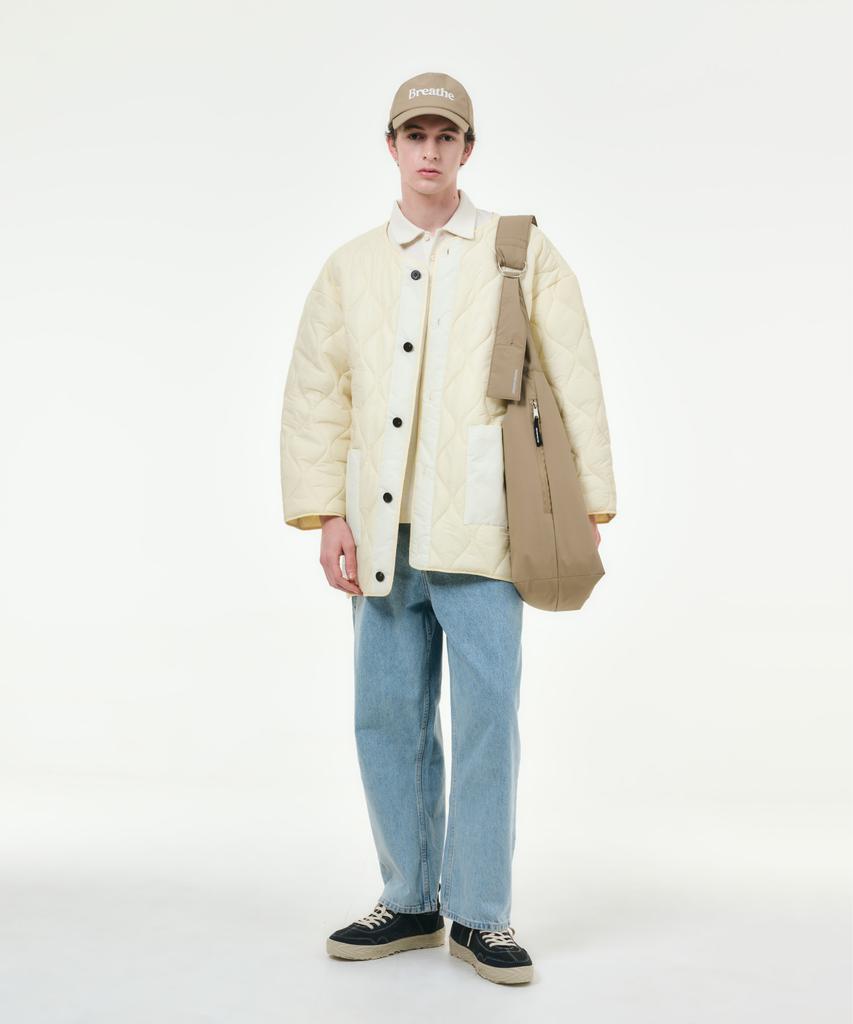 Whether Weather Hwaseong 2-In-1 Set Men'S Weather Coat Core Collection Beige