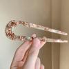 Women's U-Shaped Hairpin: Elegant, Ancient-Inspired Chinese Bun Accessory for Modern Style