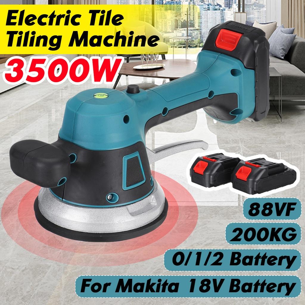 3500W 12000RPM Přenosný obkladačský stroj Vibrátor na obklady 200kg přísavka 6 rychlostí nastavitelný Automatický podlahový vibrátor Nivelační nástroj