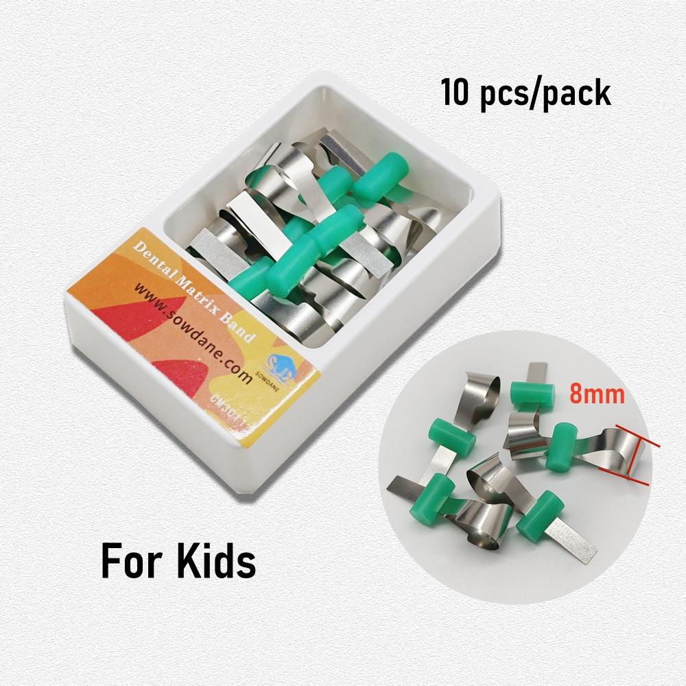 Dental Teeth Whitening Retainer Ring Metal Matrice Dental Bands Retainerless Automatrix Metal Matrices with Locker