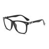 New Kejia Internet celebrity glasses frame men's retro literary flat glasses trend large frame thin glasses