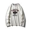 American Retro Print Pure Cotton Long Sleeves T-shirt Men 2024 New Arrival Spring and Autumn Bottoming Shirt Export Menswear T-shirt