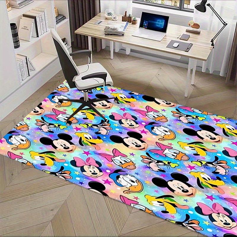 1pcMickey Mouse and Friends Patterned Office Rug, Desk Mat, Gift for