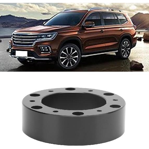 1in Steering Wheel Spacer 6 Hole Hub Aluminum Alloy Heighten Increased Pad Adapter Automotive Wheel adapters and spacers Application