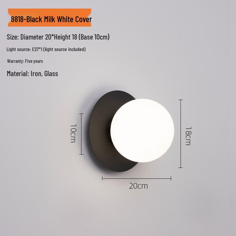 2022 Modern Minimalist Bedroom and Hallway Wall Lamp