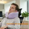 New Travel Neck Pillow Ergonomic Memory Foam Airplane Neck Pillow with Portable Storage Bag Adjustable Soft Noon Break Pillows