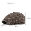 HT4972 Berets High Quality Men Women Autumn Winter Hat Artist Painter Wool Beret Hat Male Female Flat Cap Octagonal Beret Caps