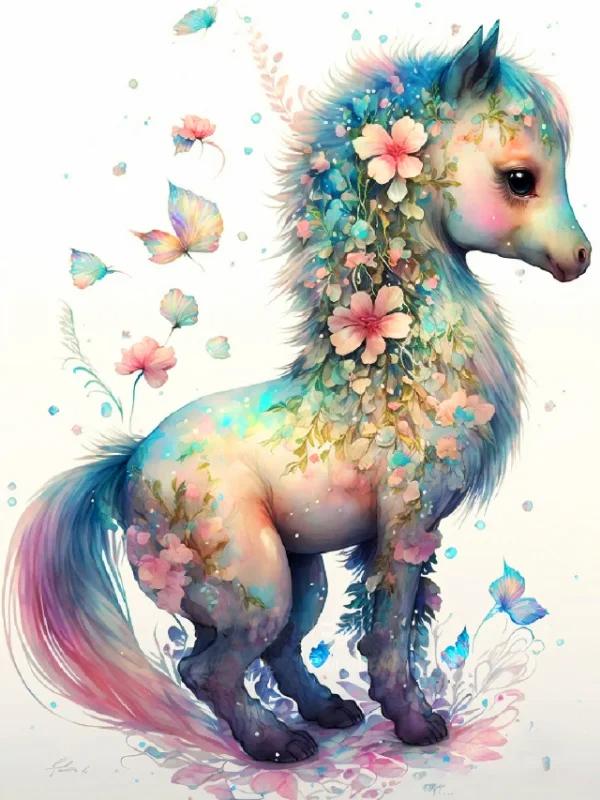 Pittura Diamante Decorativa Fai-da-te con Animaletti Carini e Personalità