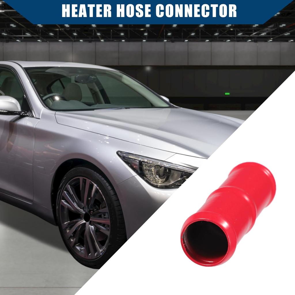 Hihaha No.92417JK20A Heater Hose Fitting Heater Hose Connector for Nissan Infiniti / 1 Piece Red