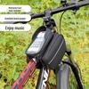 Waterproof Bicycle Front Beam Bag - Cycling Organizer for Mountain Bikes
