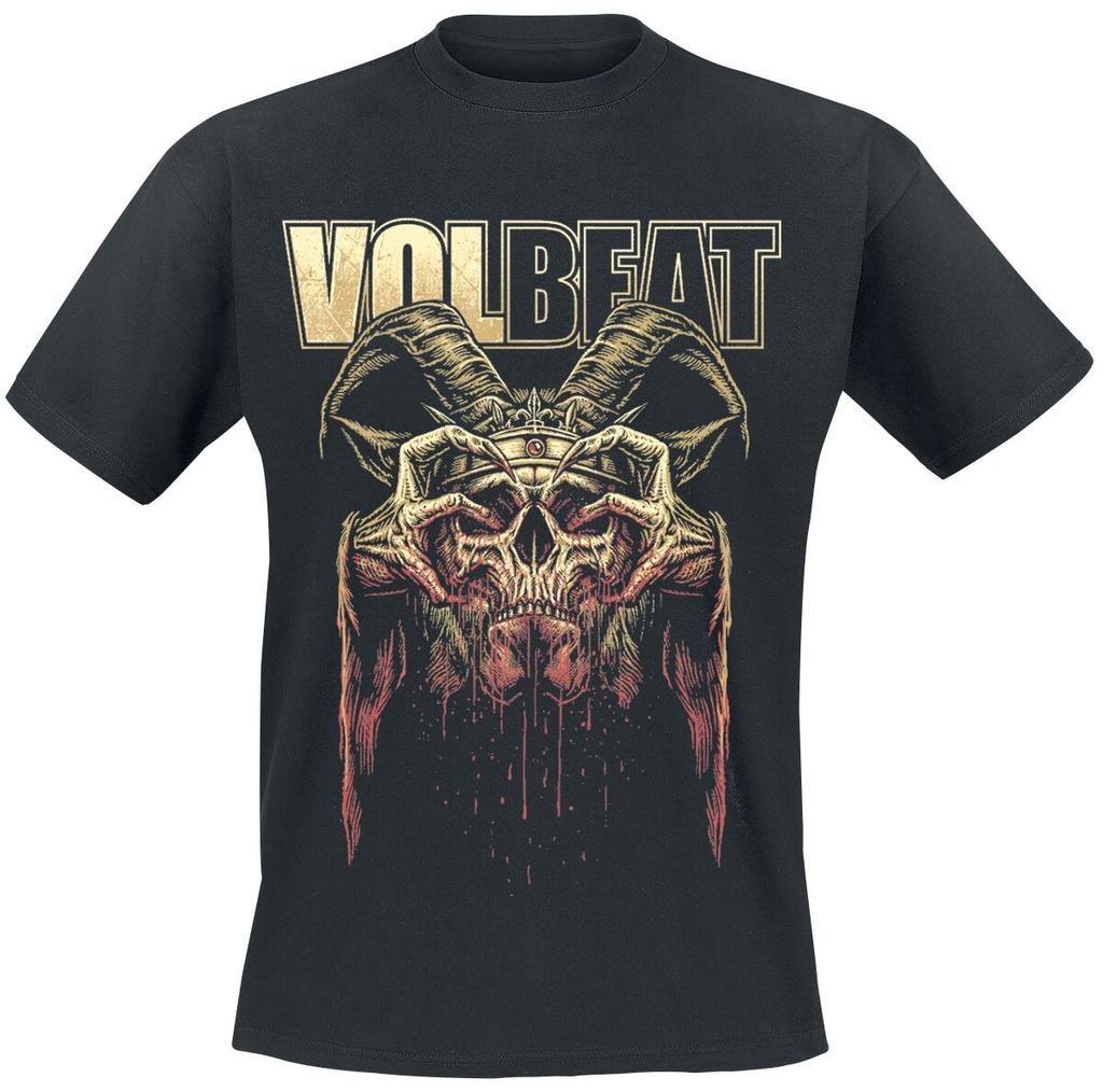 Hot Volbeat Graphic Cotton Band Shirt Unisex Summer Short Sleeve Fashion Brand Tee Luxury Casual Vintage