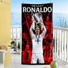 Ronaldo's Legacy Football Beach Towel Super Soft & Absorbent Comfortable Lightweight