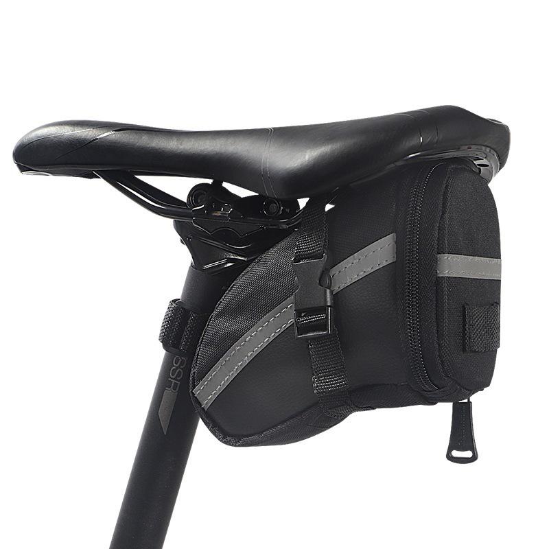 

Portable Bicycle Saddle Bag with Tire Repair Tool Kit