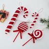 Red & White Foam Candy Cane Christmas Decorations for Trees, Creative Gifts, Hotel & Mall Window Ornaments