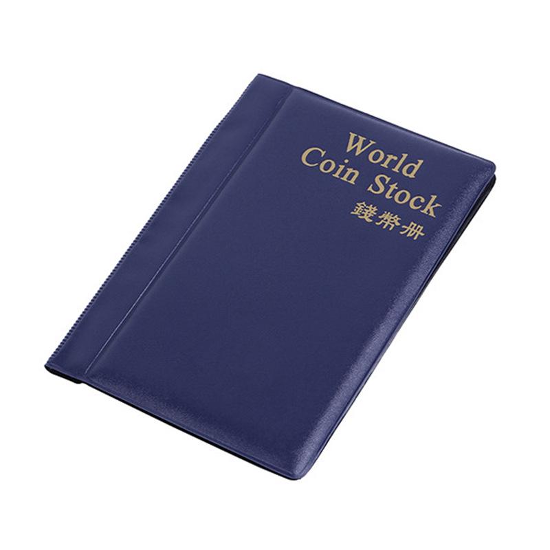 Album Mare cu 240 de Buzunare pentru Depozitarea Monedelor Antice - Liant pentru Colecționar de Monede Comemorative