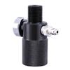 Industrial Grade Inflator Adapter 40MPa with Male Head & Night Glow Pressure Gauge Quick Connect for Fast Inflation