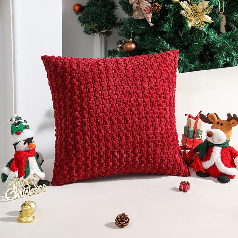 Corduroy Three-dimensional Bubble Particle Pillow Cushion Cushion Cover Home Living Room Sofa Back Pillow Cover