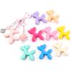 5pcs/lot Colorful Cute Acrylic Cartoon Balloon Dog Pendants For Jewelry Making DIY Bracelet Necklace Keychains Accessories