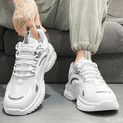 Designer Men's Trendy Shoes Summer New Breathable Shoe Mesh Casual Sneakers Male Anti Slip Comfortable Running Shoes Homme