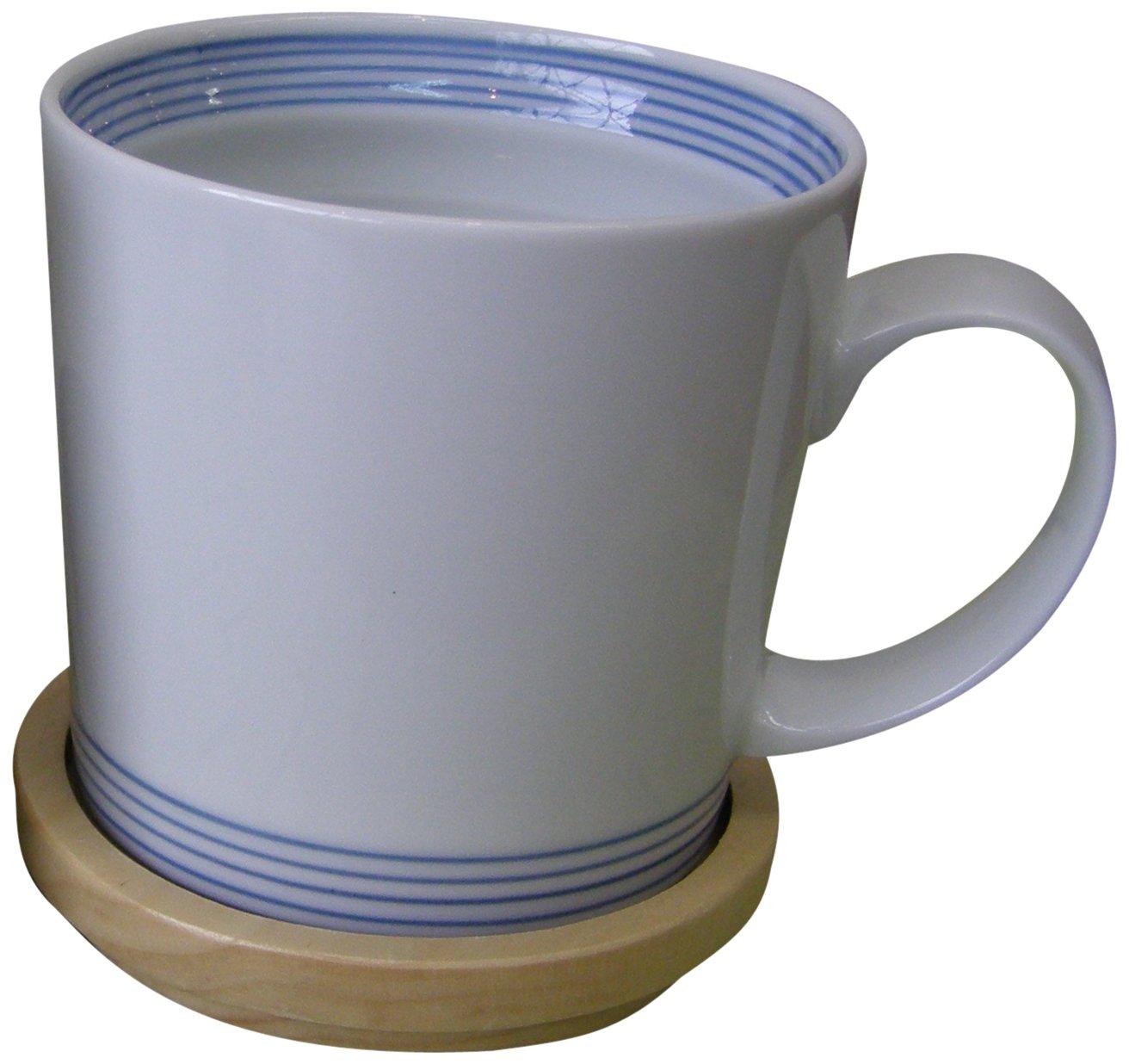 

Кружка Ishimaru Pottery с полукруглой крышкой 612426C232 (синий) синий