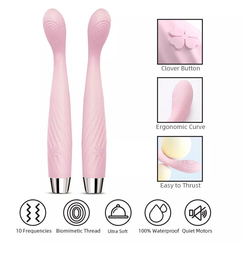 G-Spot Vibrator for Women Nipple Clitoris Stimulator Finger Shaped Beginner Vagina Dildo Massarger Sex Toys for Woman Masturbato