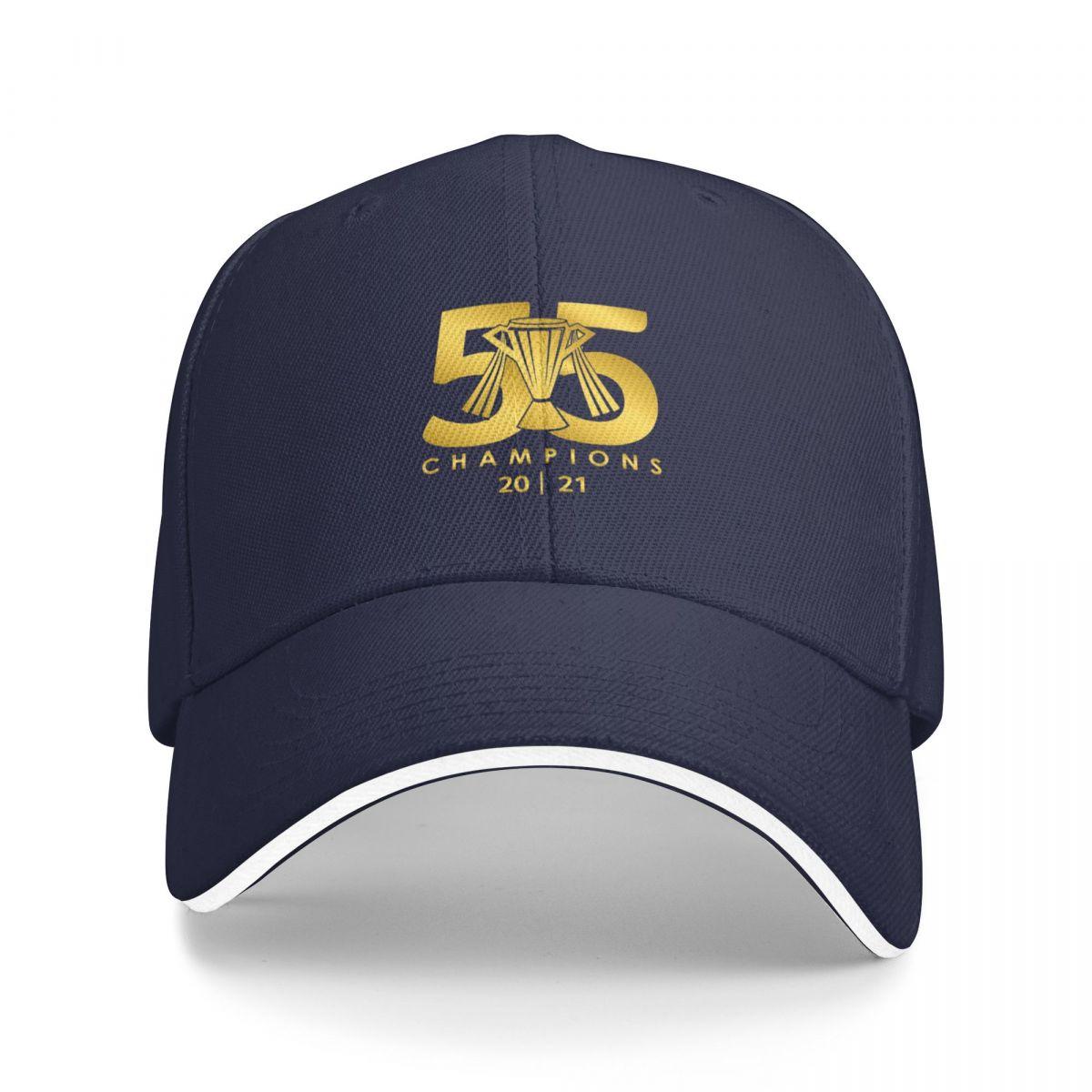 

Rangers FC 55 Champions Gold Design Cap baseball cap Hood Male cap Women s