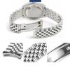 20MM 21mm Klockarmband För Rolex DATEJUST DAY-DATE OYSTERPERTUAL DATE Rostfritt Stål Rem Klocktillbehör Klockarmband