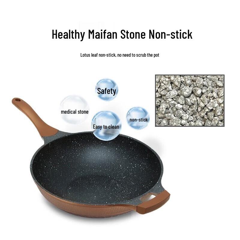 DeShilang Maifan Stein Antihaft-Wok